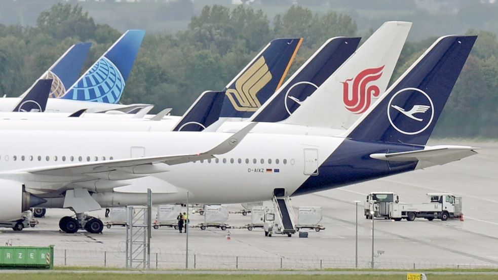 So viele Fluggesellschaften wie hier in München gibt es nur an wenigen deutschen Flughäfen zu sehen: Das Angebot wächst nur langsam. Foto: Malin Wunderlich