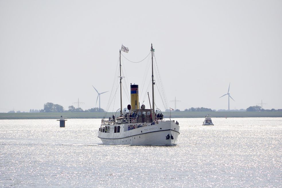 Die „Prinz Heinrich“ auf dem Weg nach Borkum. Bild: Wolters