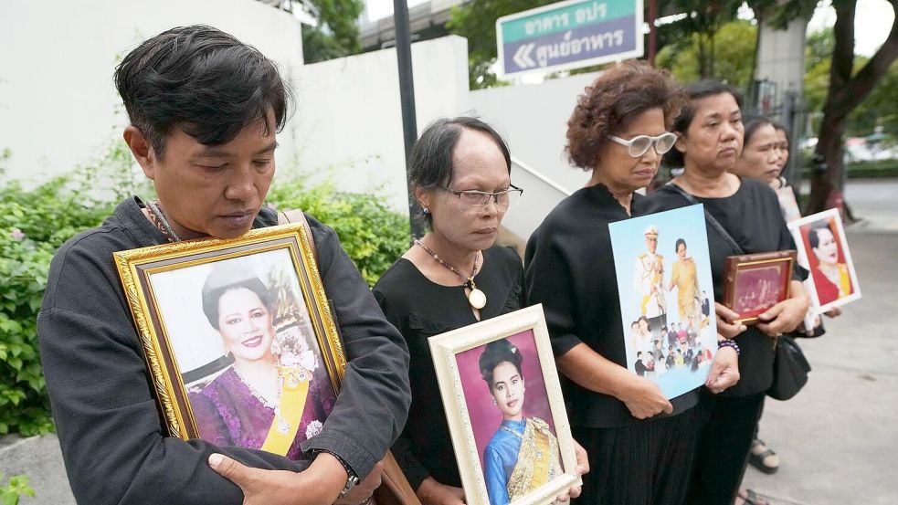In Thailand ist die Trauer um Sirikit groß. Foto: Sakchai Lalit/AP/dpa