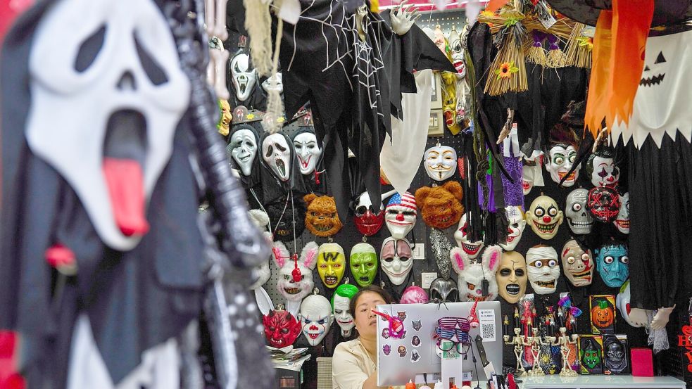 Horrorfilme - zu Halloween wird wieder so richtig gegruselt. Foto: Ng Han Guan/AP/dpa