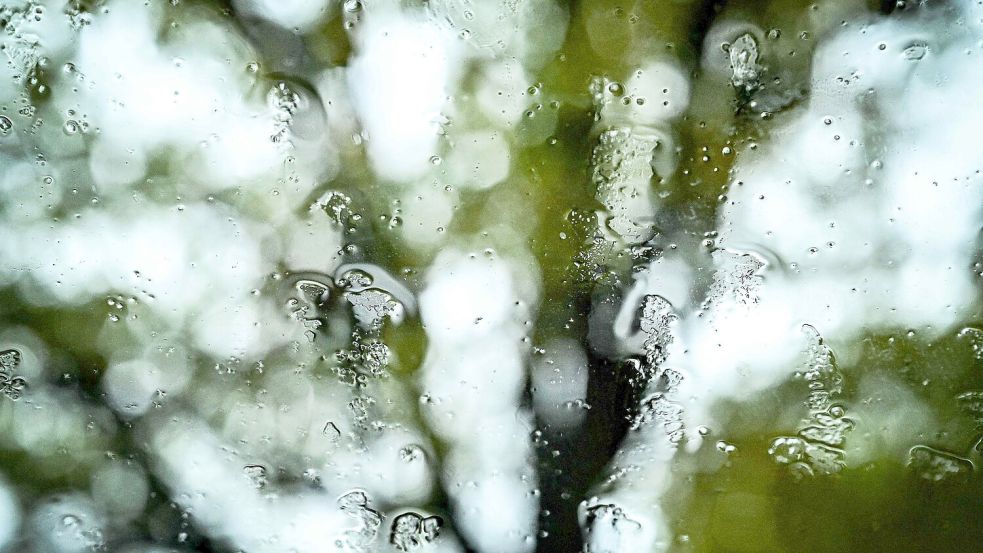 Herbststurm „Joshua“ bringt auch immer wieder Regen mit sich. Foto: Swen Pförtner