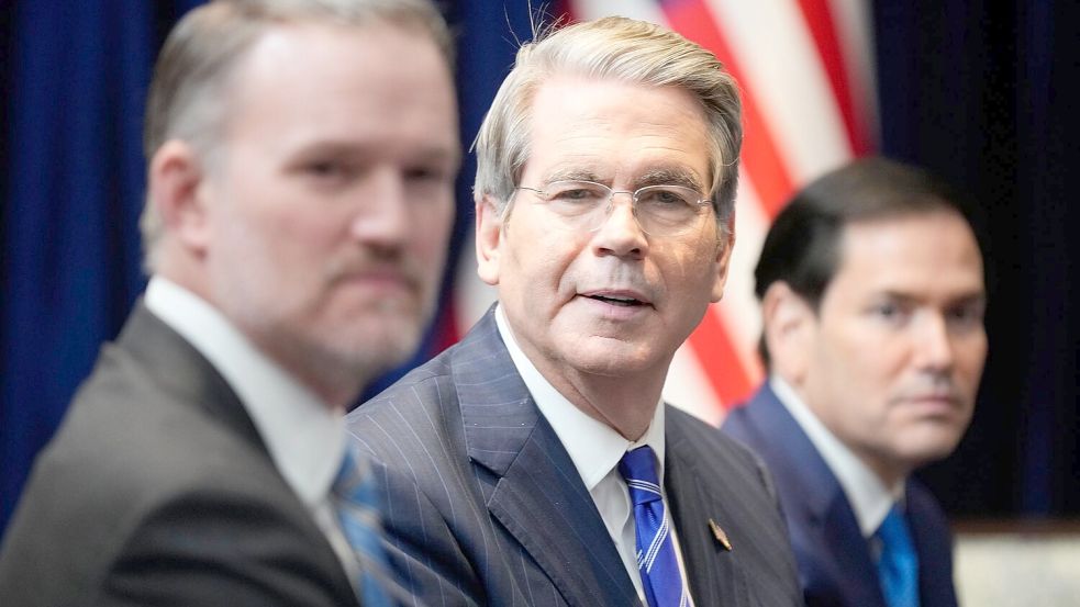Die US-Seite ist mit den Verhandlungen zufrieden. Foto: Mark Schiefelbein/AP/dpa