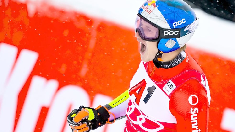 Feierte in Sölden seinen 46. Weltcup-Sieg: Marco Odermatt. Foto: Gian Ehrenzeller