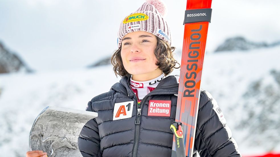 Beendete die Leiden der Österreicherinnen: Julia Scheib. Foto: Gian Ehrenzeller