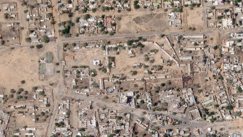 Die Miliz hat die letzte Stadt, die unter Kontrolle der sudanesischen Armee stand, erobert. Foto: Planet Labs PBC/Planet Labs PBC/