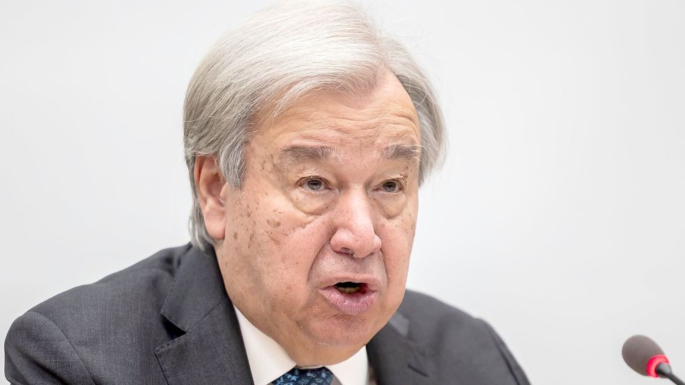 Guterres fordert Verhandlungen (Archivbild) Foto: Salvatore Di Nolfi/Keystone/dpa