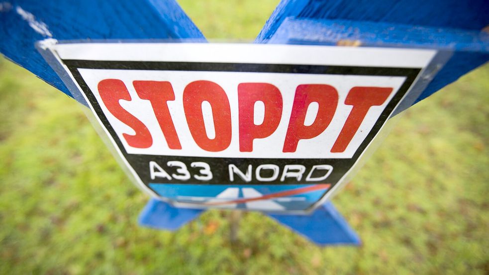 Der Ausbau der A33-Nord bei Osnabrück ist umstritten. Foto: Michael Gründel