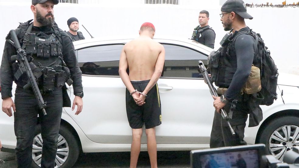 81 Verdächtige wurden festgenommen. Foto: Jose Lucena