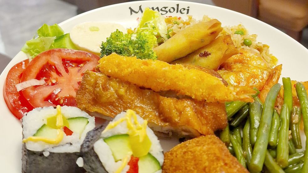 Die Speisen sind vielfältig.