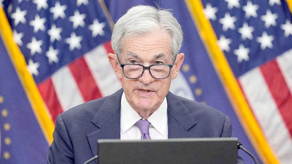 Hält KI nicht für eine Blase: Fed-Chef Powell. Foto: Manuel Balce Ceneta/AP/dpa