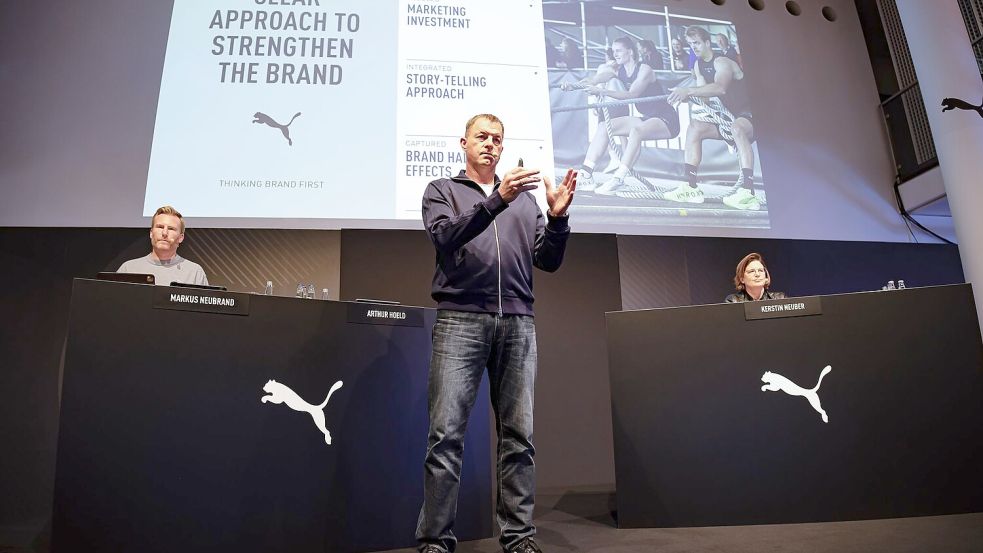 Beim Sportartikelhersteller Puma wird mit dem eisernen Besen gekehrt. Foto: Daniel Löb