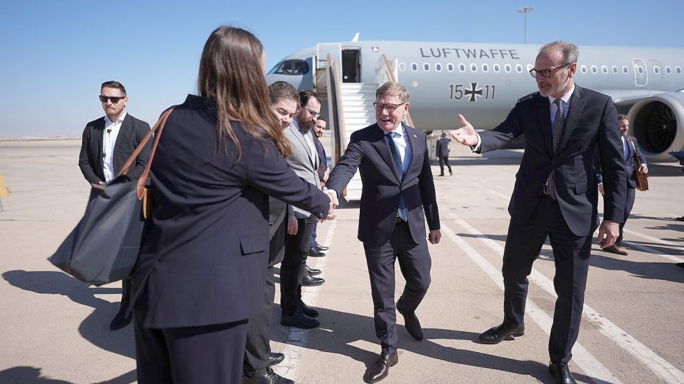 Wadephul reist als Außenminister erstmals nach Syrien. Foto: Marcus Brandt/dpa