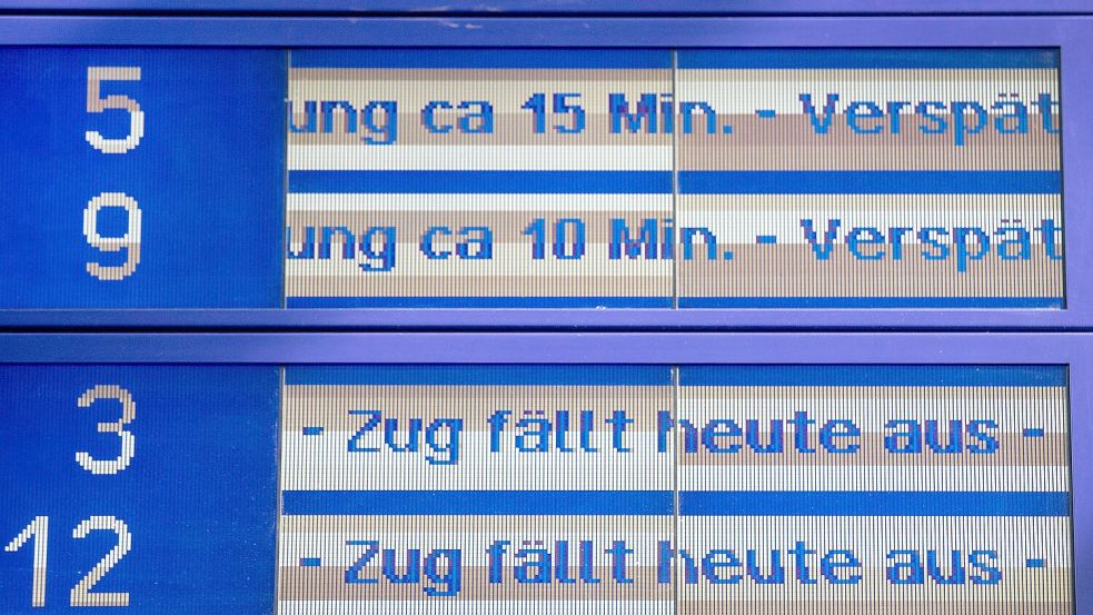 Die Bahn steckt in einer Betriebs- und Finanzkrise. (Archivbild) Foto: Christoph Reichwein