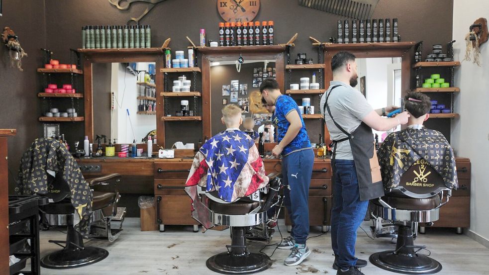 Die Zahl der Barbershops ist deutlich gestiegen. (Archivbild) Foto: Simon Kremer/dpa