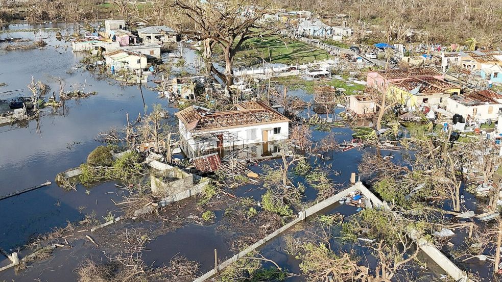 In der Küstenstadt Black River ist die Lage besonders schlimm. Foto: Matias Delacroix/AP/dpa
