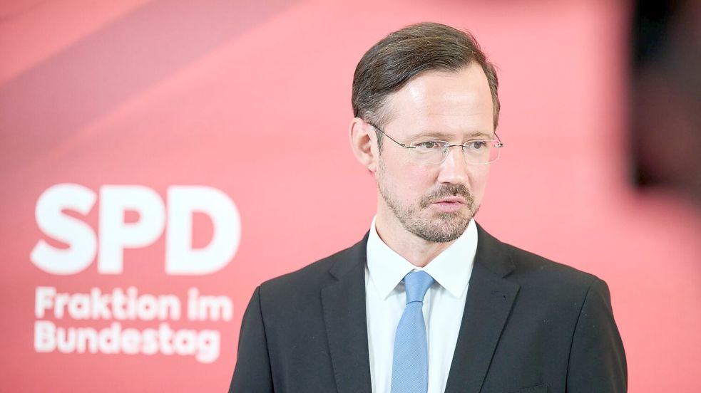 SPD-Fraktionsgeschäftsführer Wiese verweist darauf, dass sich die Koalition auf ein Gesamtrentenpaket verständigt hat. (Archivbild) Foto: Annette Riedl