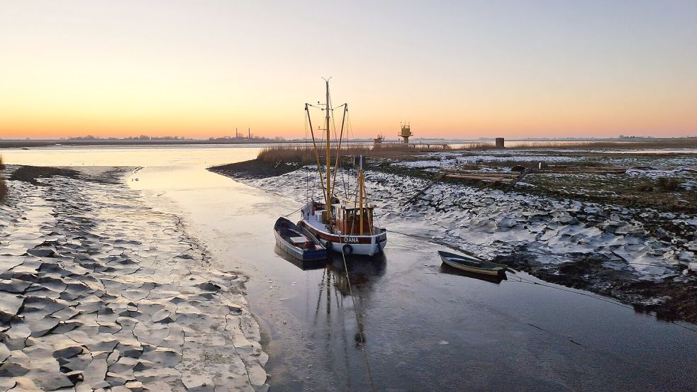 Cornelius de Boer hat sich mit diesem stimmungsvollen Foto vom Terborger Sieltief an der Mitmach-Aktion beteiligt. Foto: Cornelius de Boer