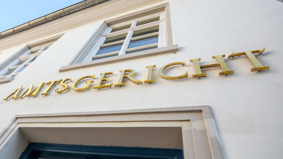 Ein Fall für das Amtsgericht Aurich: Zwei Unternehmer aus Südbrookmerland haben in großem Stil betrogen. Foto: Romuald Banik