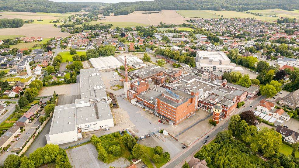 Das Homann-Areal in Dissen aus der Luft. Foto: oleg