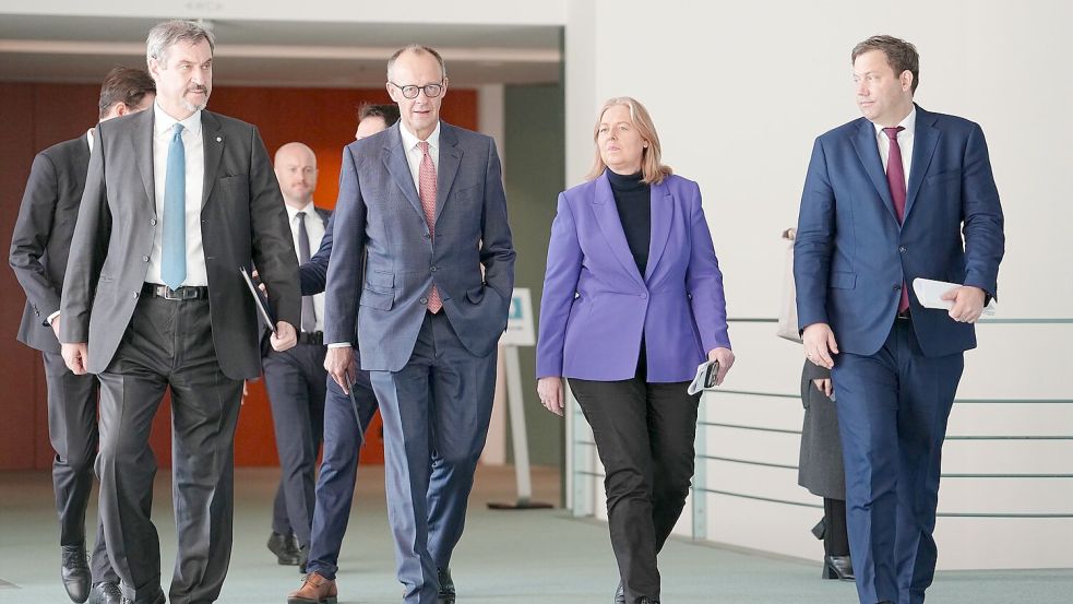 In der schwarz-roten Koalition gibt es einige Streitpunkte. (Archivbild) Foto: Kay Nietfeld/dpa