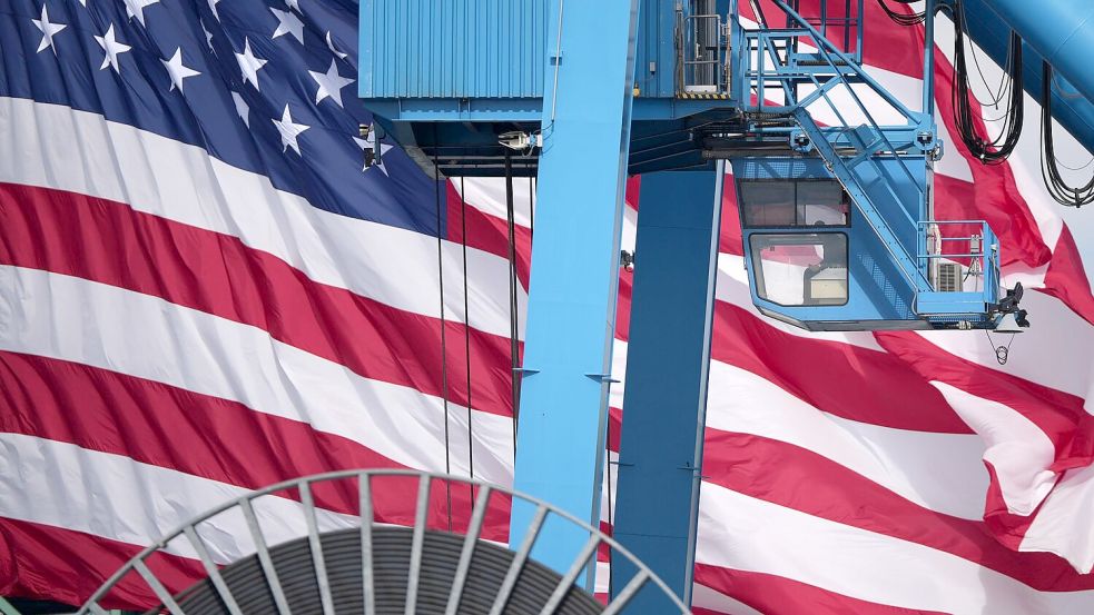 Der Supreme Court verhandelt über Trumps Zölle. Foto: Matt Slocum/AP/dpa