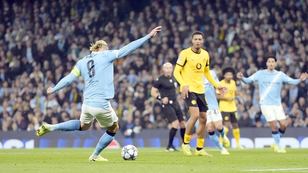 Erling Haaland traf gegen seinen Ex-Verein. Foto: Nick Potts