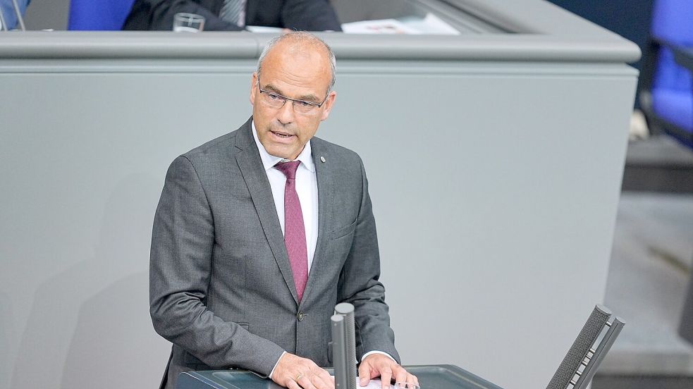 Der AfD-Abgeordnete Rainer Rothfuß war nach eigenen Angaben schon vor einem Jahr bei einem Treffen in Russland mit Anwesenheit Medwedews. (Archivbild) Foto: Michael Kappeler