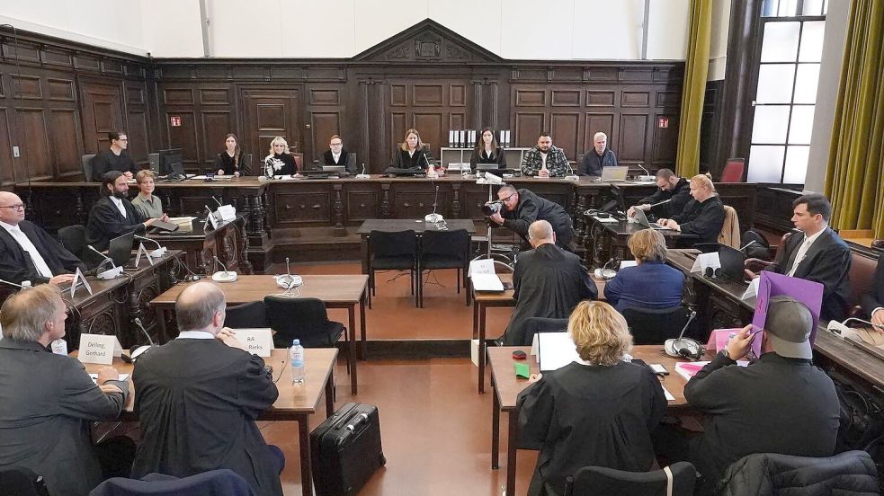 Am 20. Verhandlungstag gab Christina Block noch einmal eine Erklärung ab. Foto: Marcus Brandt