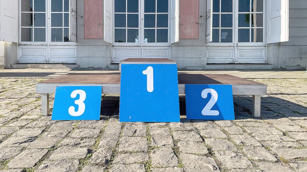 Ganz oben auf dem Siegertreppchen: Zehn Junghandwerker aus dem Kammerbezirk Osnabrück-Emsland-Grafschaft Bentheim gewinnen Niedersachsenentscheid. Foto: IMAGO / Robert Poorten