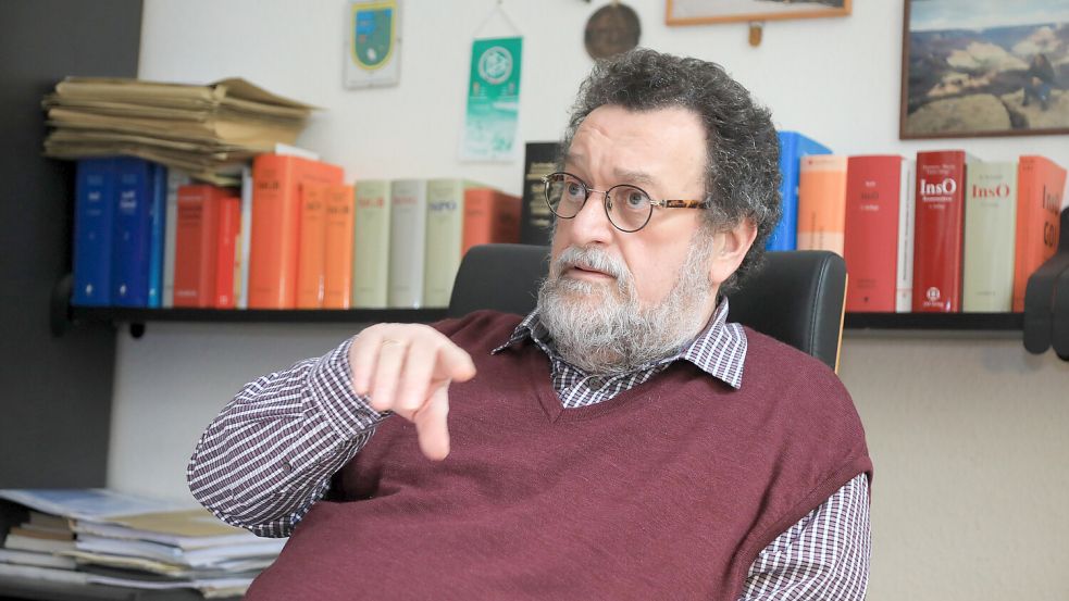 Ulrich Kötting Vorsitzender der Deutsch-Israelischen Gesellschaft (DIG) Ostfriesland. Foto: Romuald Banik