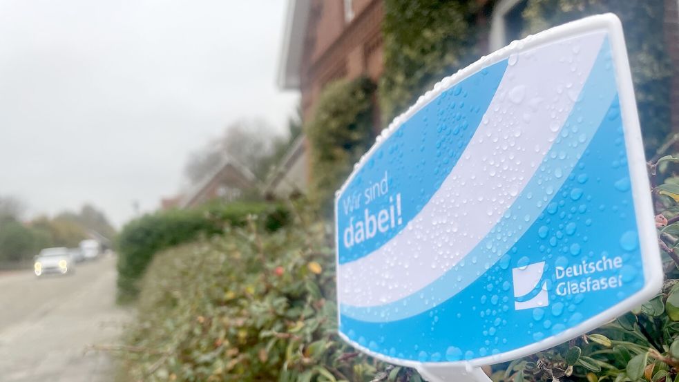 Im Glasfasernetz von Deutsche Glasfaser gibt es in den Gemeinden Moormerland und Ihlow eine Störung. Foto: Dirk Helmers / Archiv