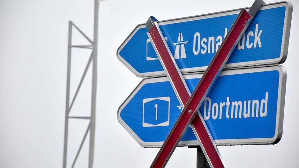 Wer in Richtung Osnabrück/Dortmund will, für den gibt es an diesem Wochenende Verkehrsprobleme. Denn die A1 zwischen Cloppenburg und Vechta ist in beiden Richtungen gesperrt. Symbolfoto: Normann Berg