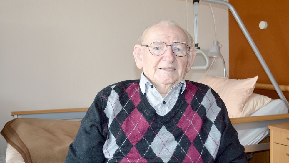 Im Pflegeheim des Evangelischen Seniorenzentrums Rhaudermoor (Ancora-Ring) hatte Frithjof Hunecke ein eigenes Zimmer. Foto: Weers