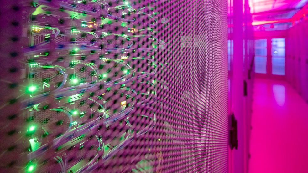 Deutschland muss dem IT-Verband Bitkom zufolge gegensteuern, um bei Rechenzentren international den Rückstand nicht noch größer werden zu lassen. (Archivbild) Foto: Sebastian Gollnow