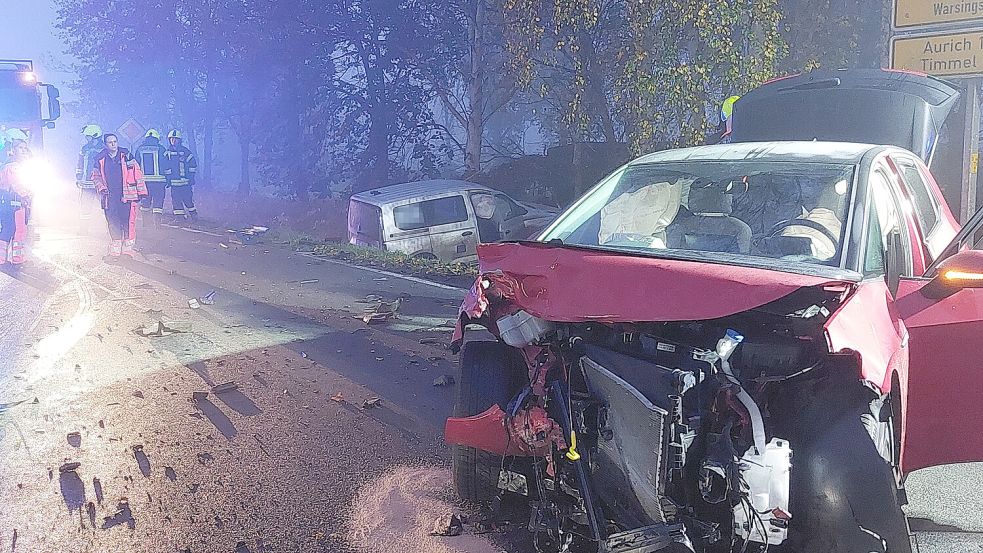 Zu einem Unfall ist es am Montagmorgen in Moorrmerland gekommen. Foto: Bodo Wolters