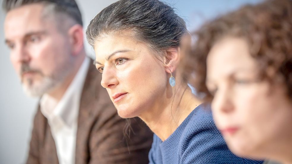 Wagenknecht will aber auch künftig eine führende Rolle im BSW spielen. Foto: Michael Kappeler/dpa