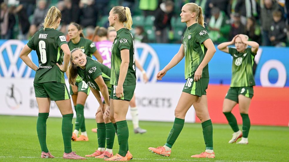 Beim Champions-League-Spiel in Lyon gab es für Wolfsburgs Fußballerinnen nichts zu holen. (Archicbild) Foto: Swen Pförtner