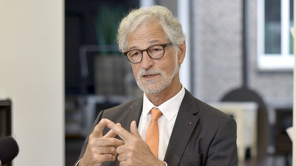 Folkmar Ukena, Nordmetall-Präsident und Gesellschafter der Leda Werk GmbH & Co. KG aus Leer. Foto: Christian Augustin/Nordmetall