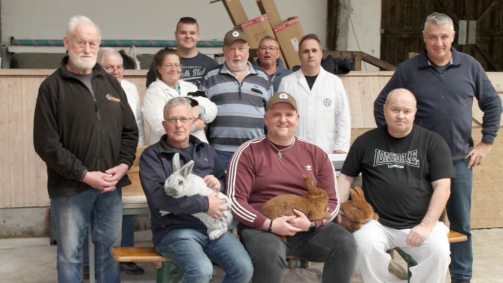 Die Moordorfer Züchter sind mit ihrer Ausstellung zufrieden. Foto: privat