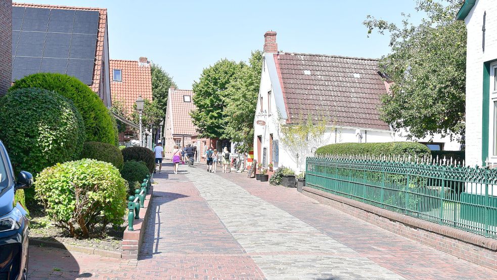 Das Pflaster der Mühlenstraße soll neu gestaltet werden. Foto: Heinz Wagenaar/Archiv