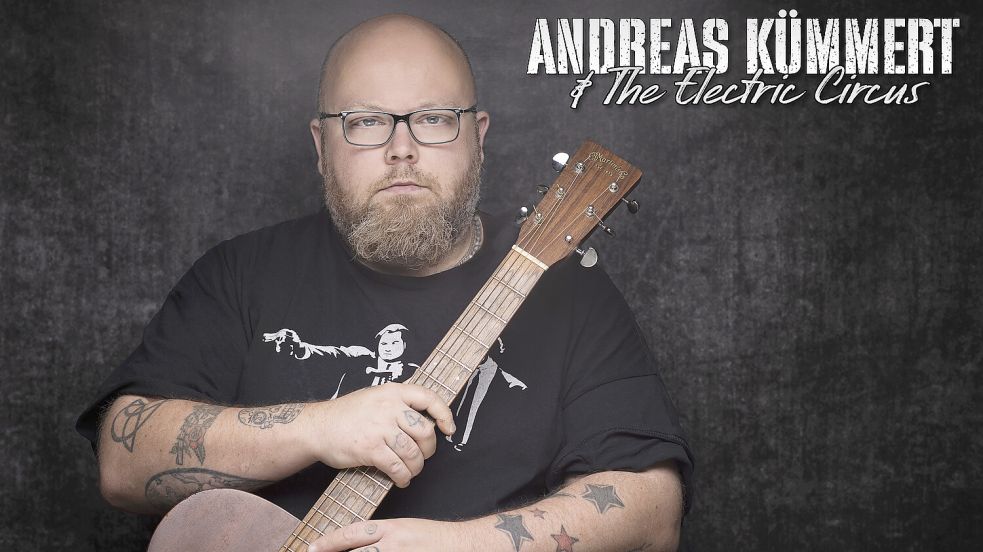 Andreas Kümmert & The Electric Circus treten am 29. November im Live Music Center Emden auf. Foto: Privat