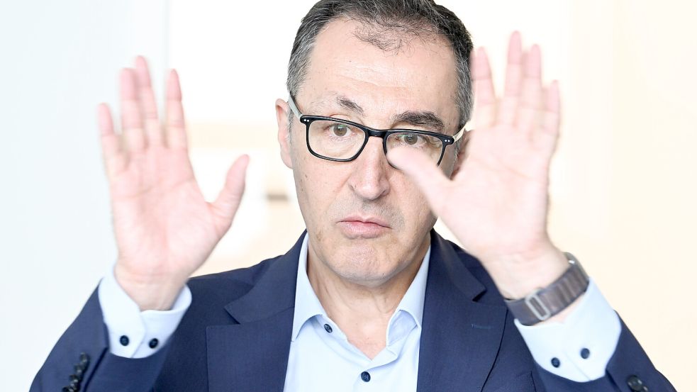 Cem Özdemir kandidiert als Spitzenkandidat der Grünen für die Landtagswahl in Baden-Württemberg Foto: dpa/Bernd Weißbrod