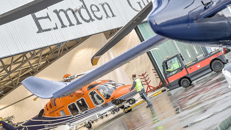 Hoffen auf ein positives Signal vom Bund: der Flugplatz Emden. Foto: Klaus Ortgies/Archiv