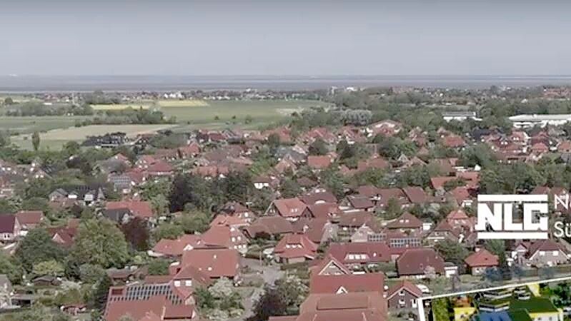 Mit einem Youtube-Video wirbt die Niedersächsische Landgesellschaft für das „nachhaltige Quartier südlich Hamburger Straße“. Screenshot: NLG