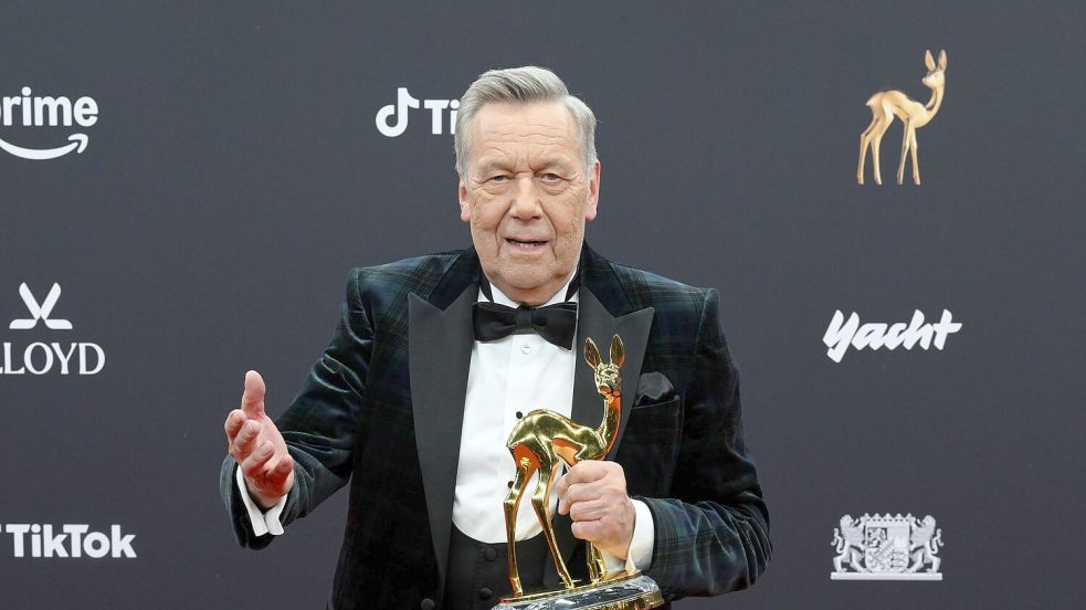 Roland Kaiser bekam den Bambi für sein Lebenswerk. Foto: Felix Hörhager