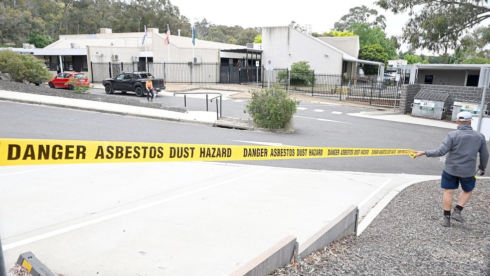 Asbest gilt als sehr gesundheitsschädlich. Foto: Lukas Coch/AAP/dpa