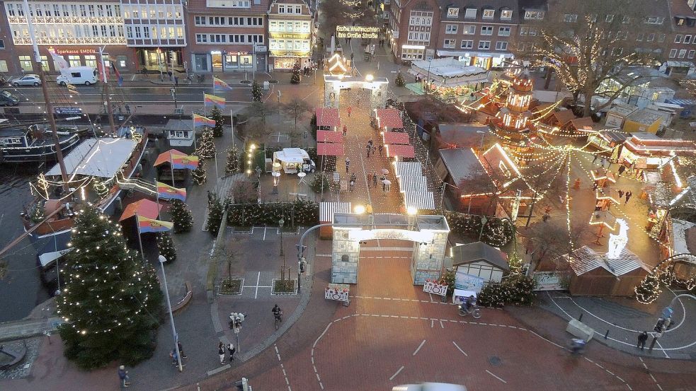 Das gab es bisher nur einmal im Jahr 2019: Sperrung zwischen Delfttreppe und Stadtgarten. Foto: Friedrich Doden/Archiv