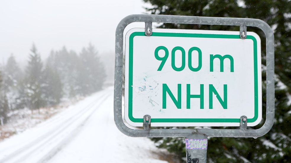 Ab einer Höhe von 400 bis 600 Meter kann es schneien. Foto: Matthias Bein