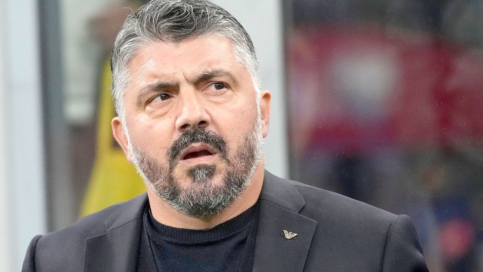 Gennaro Gattuso muss mit Italien in die Playoffs. Foto: Luca Bruno/AP/dpa