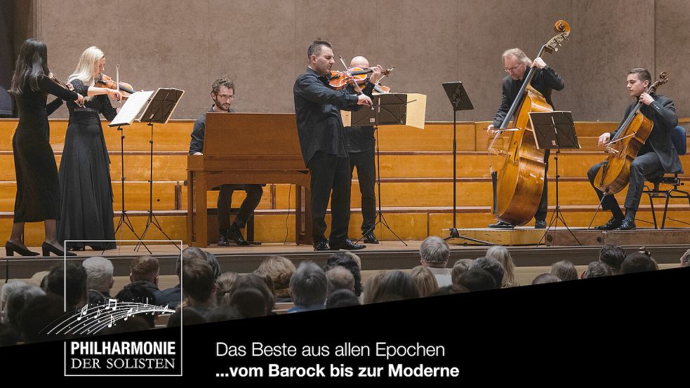 Die Philharmonie der Solisten tritt am Freitag, 28. November, in Emden auf. Fotos: Privat